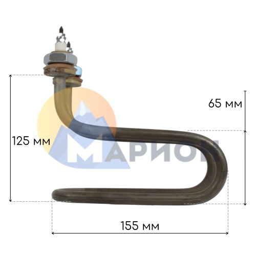 ТЭН 77 А 10/2.5 J 220 (М18*1.5; мо 50; Ф 11)